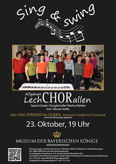 Gruppenfoto von den Chormitglieder der Allgäuer LechCHORallen